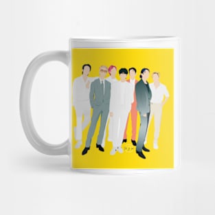 BTS KPOP STICKERS Mug